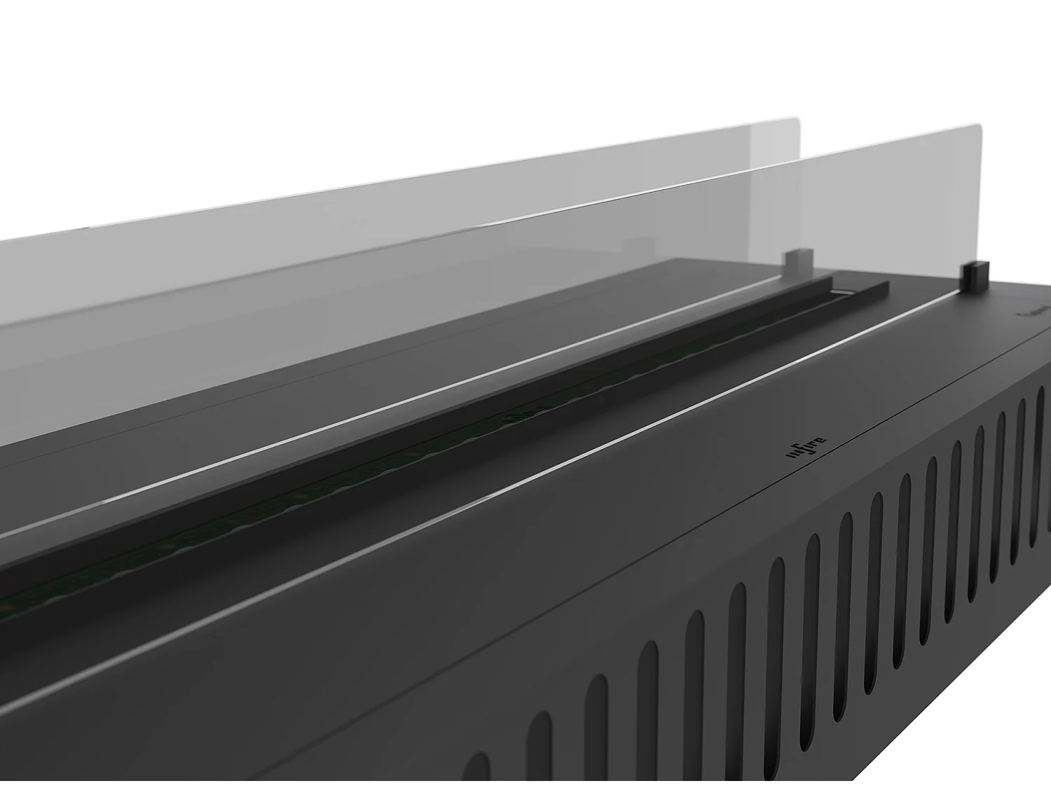 Cheminée encastrable à vapeur d'eau LED multicolore avec remplissage automatique 120 cm INVAPO INSERT