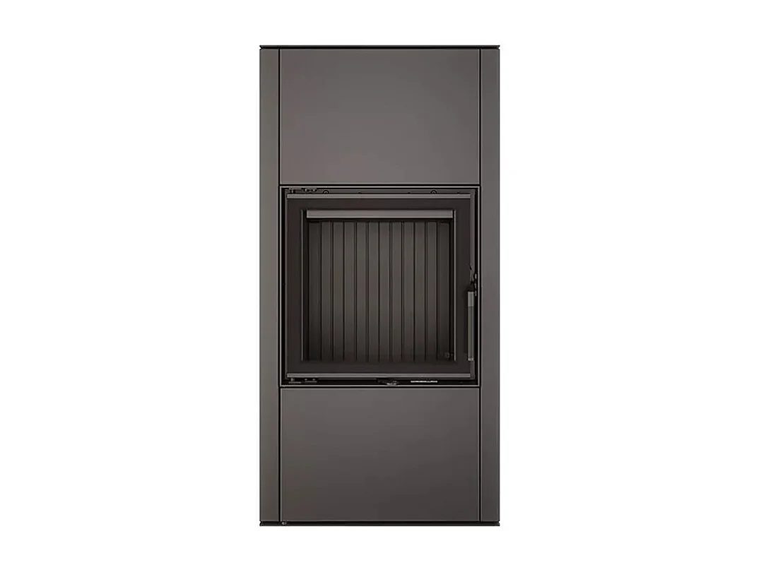 Poêle cheminée à bois - Vatra XL Noir 50x50 ECO