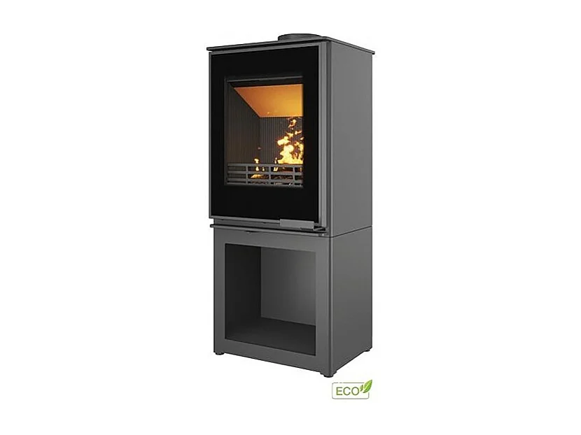 Poêle à bois autoportant - HARITA S15i ECO Decor Sbox