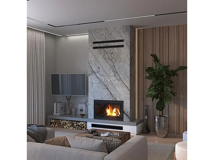 Poêle à bois encastrable -  W15 (13,5 KW) ECO