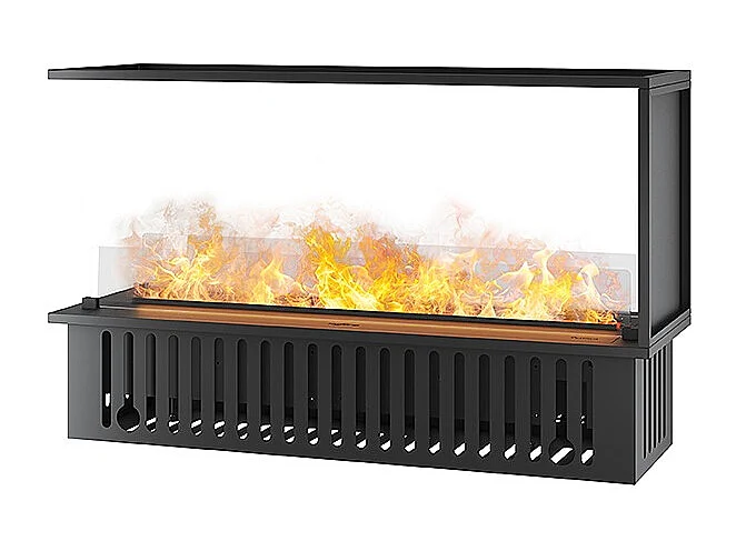 INVAPO U1200 - Cheminée à vapeur d'eau LED multicolore à trois faces