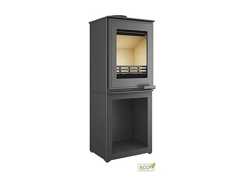 Poêle à bois autoportant - HARITA S15v ECO LBox