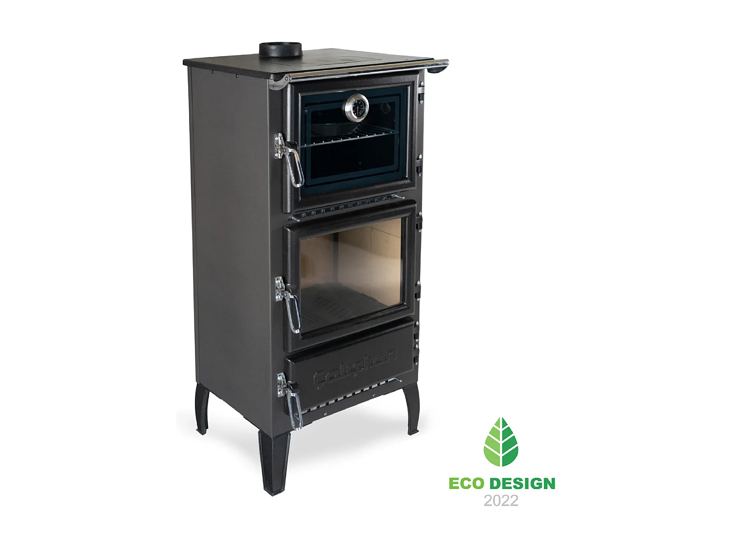 Poêle à bois autoportant avec four - Base 306