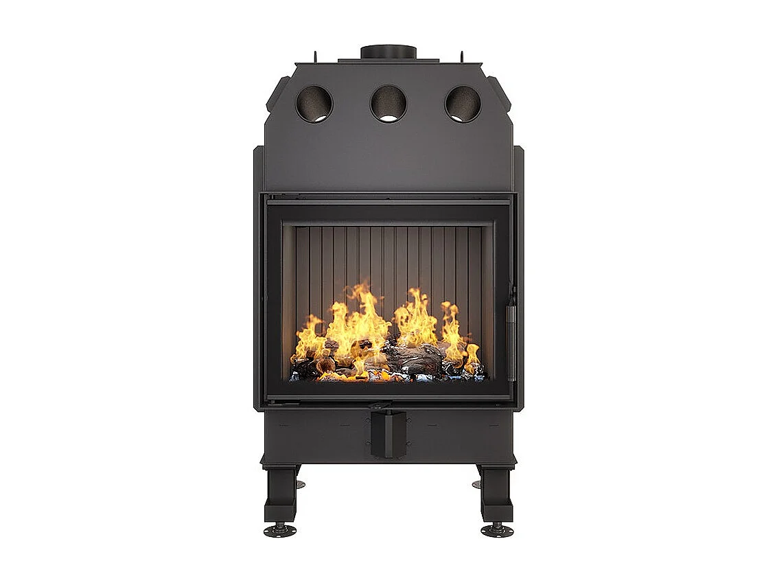 Insert de cheminée à bois Noir - Energy 60x50 (14,5 kW) ECO