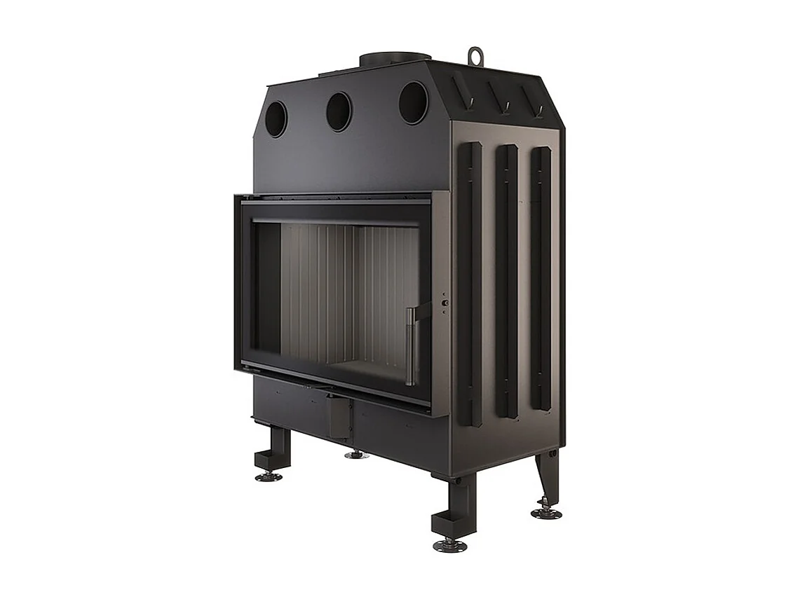 Insert de cheminée à bois Noir - Energy 80x50 (17,0 kW) ECO