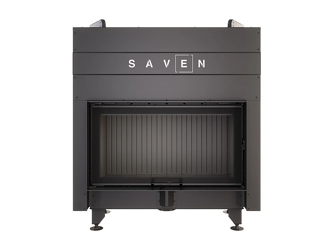 Insert de cheminée à bois noir - Energy Up 90x50 (19,0 kW) ECO