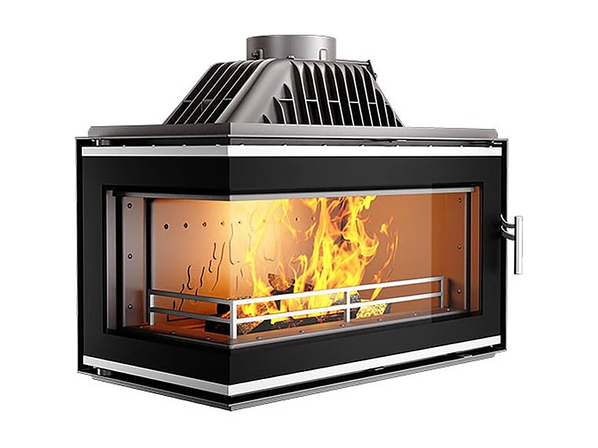 Insert de poêle à bois à ouverture gauche - W16 (13,5 kW) ECO