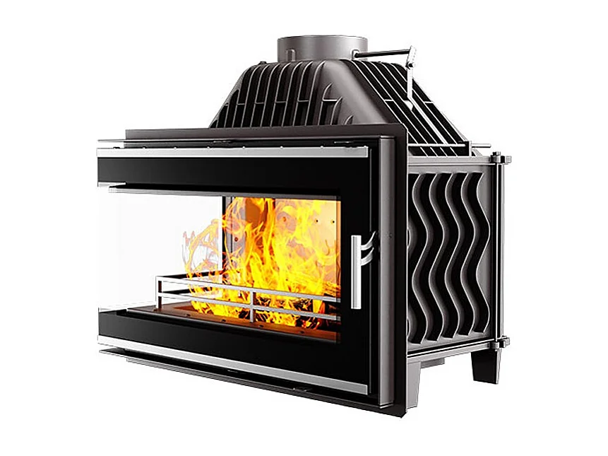 Insert de poêle à bois à ouverture gauche - W16 (13,5 kW) ECO