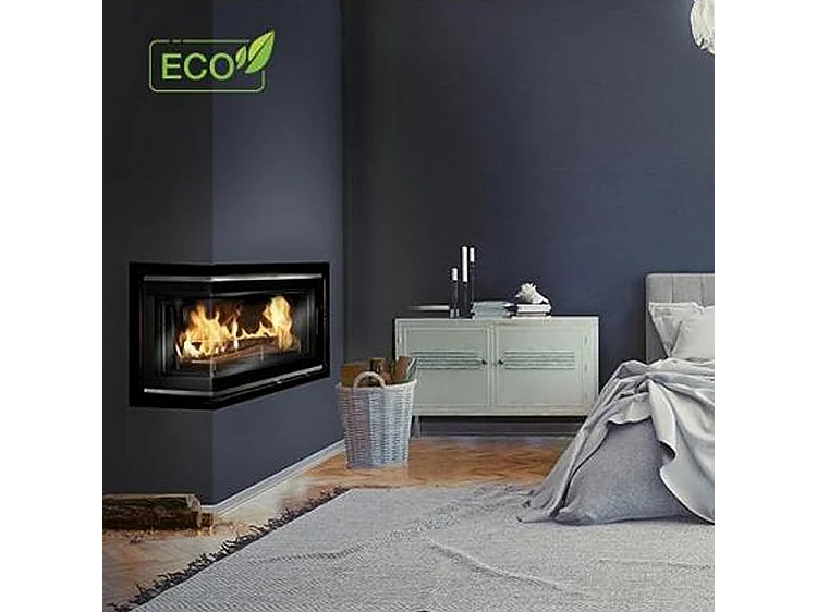 Insert de poêle à bois à ouverture gauche - W16 (13,5 kW) ECO