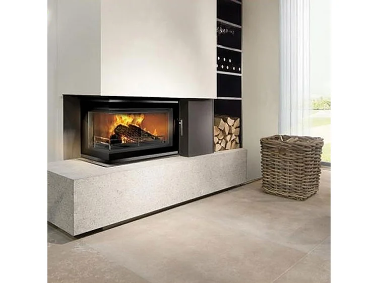 Insert de poêle à bois à ouverture gauche - W16 (13,5 kW) ECO