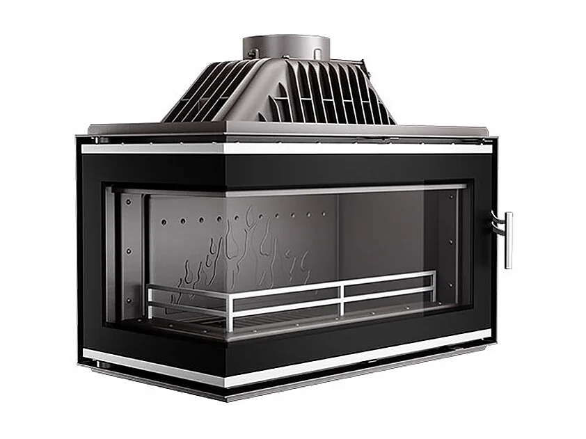 Insert de poêle à bois à ouverture gauche - W16 (13,5 kW) ECO