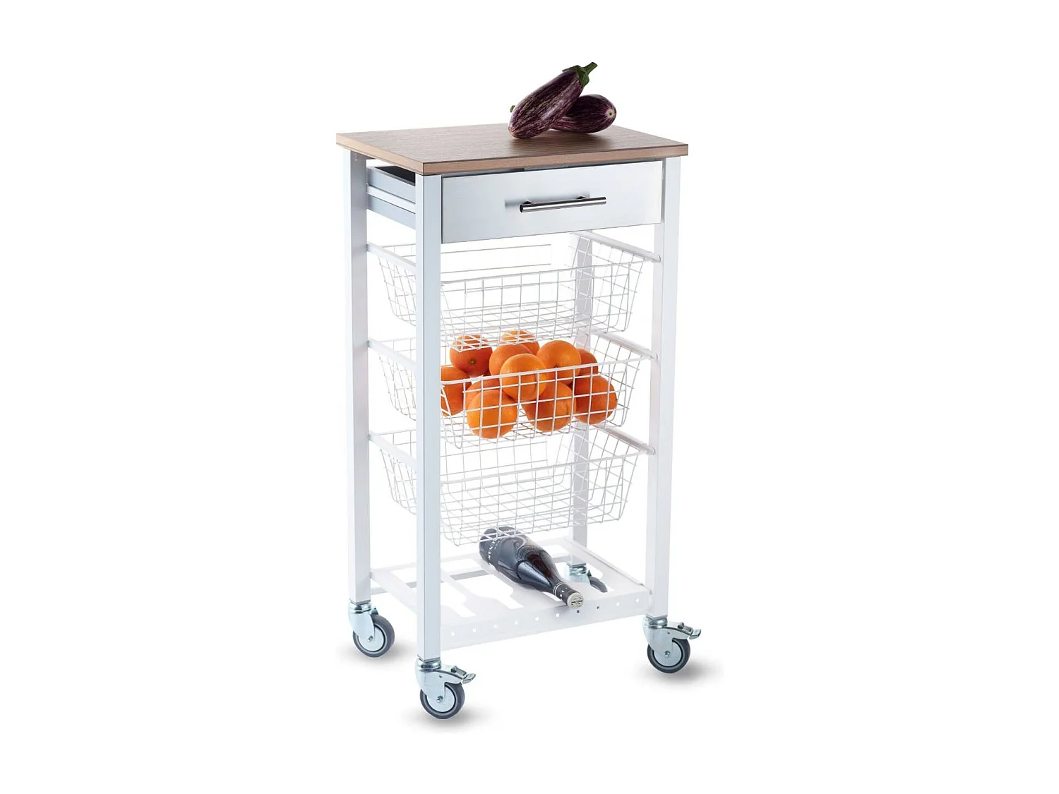 ONDA Küchenwagen im Lamellen-Effekt