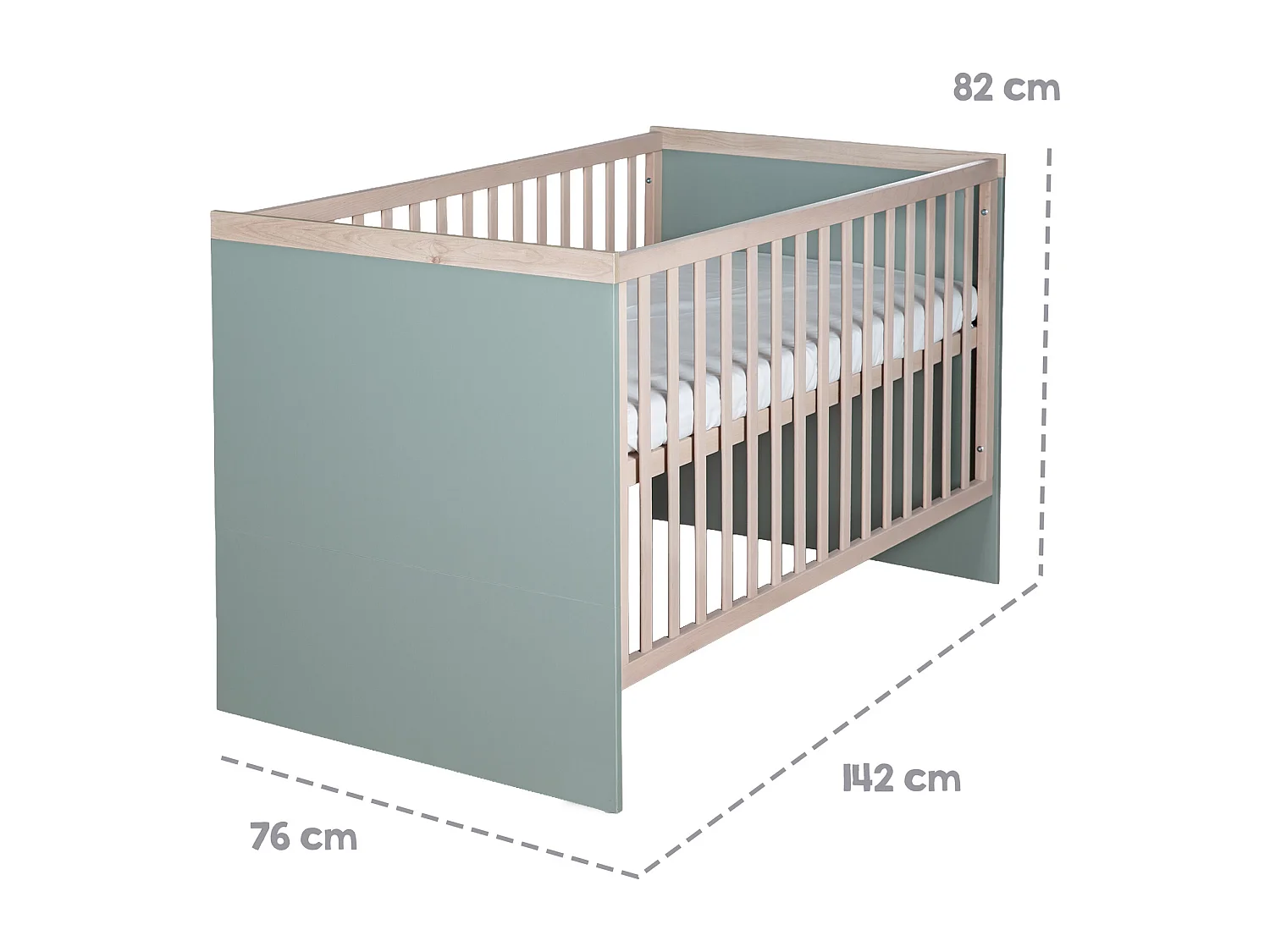 roba Lit évolutif pour enfant 70 x 140 cm Selva
