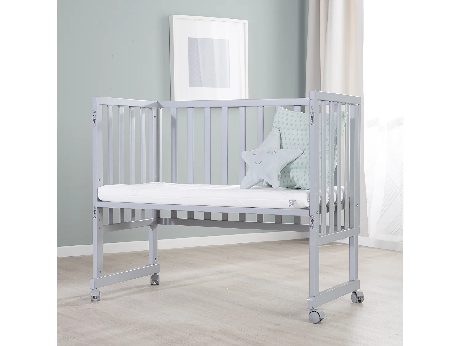 roba Wieg en aanschuifbed 3-in-1 I