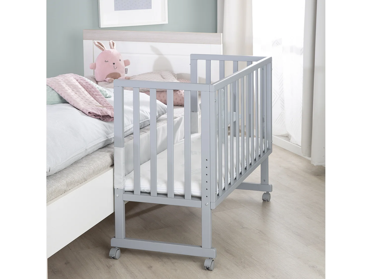 roba Wieg en aanschuifbed 3-in-1 I