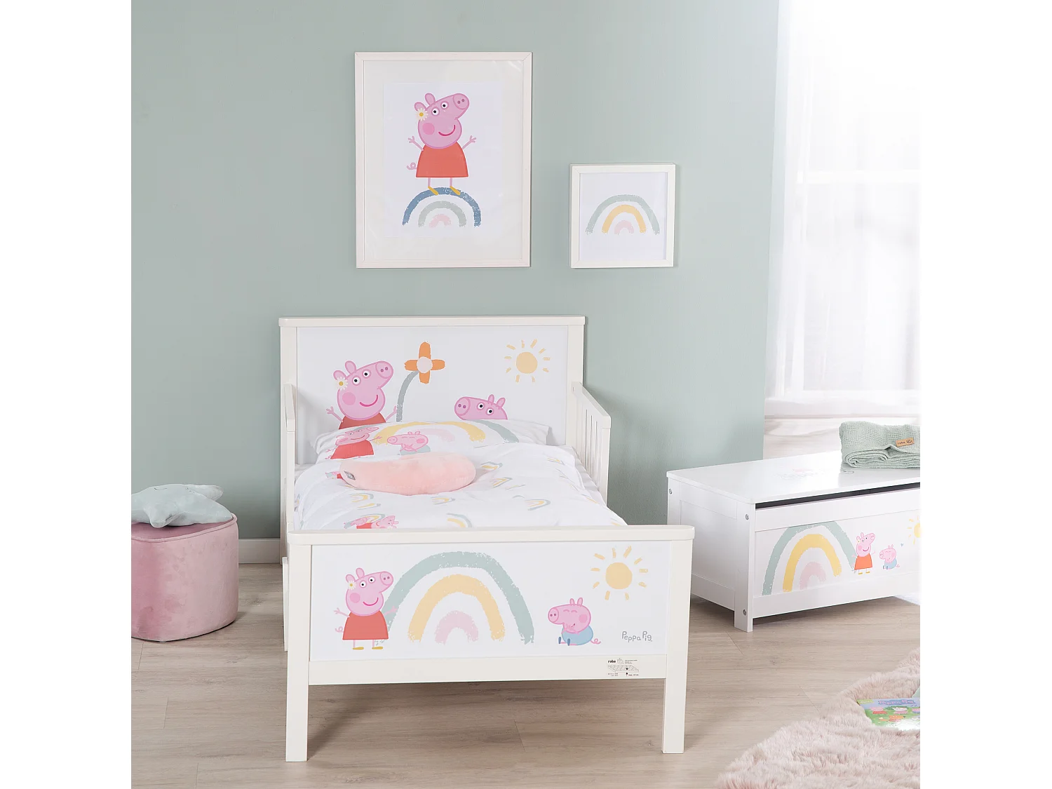roba Lit complet thématique pour tout-petit, 70 x 140 cm Peppa Pig