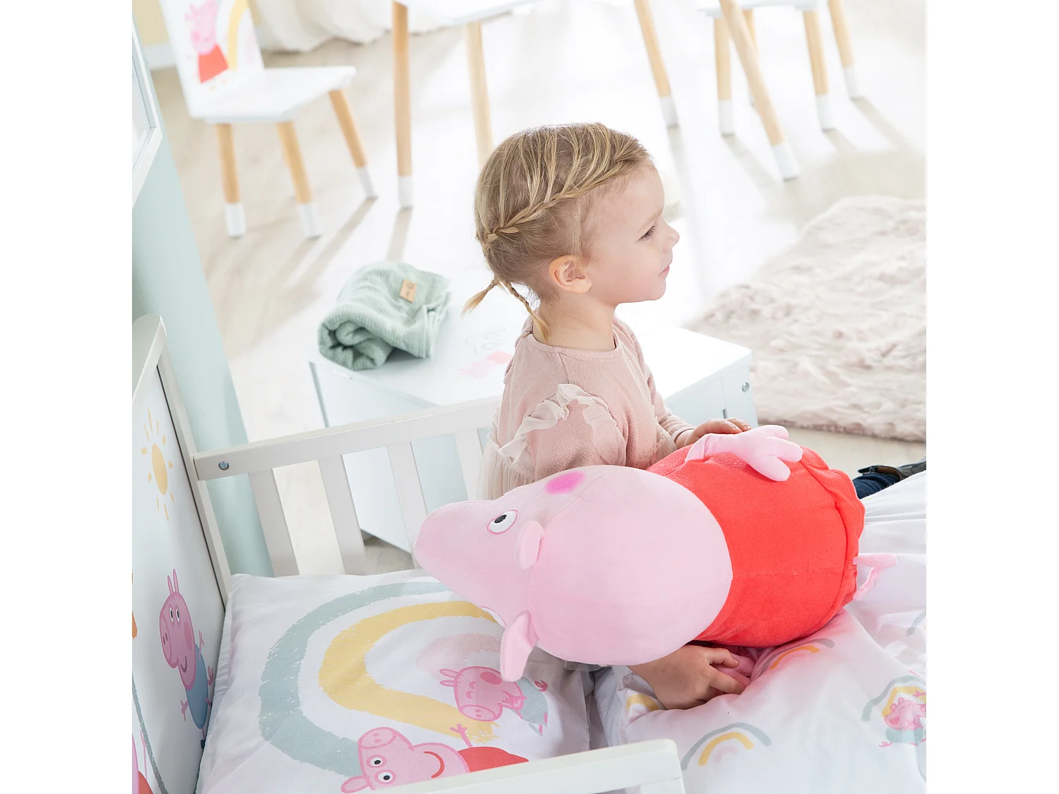roba Lit complet thématique pour tout-petit, 70 x 140 cm Peppa Pig