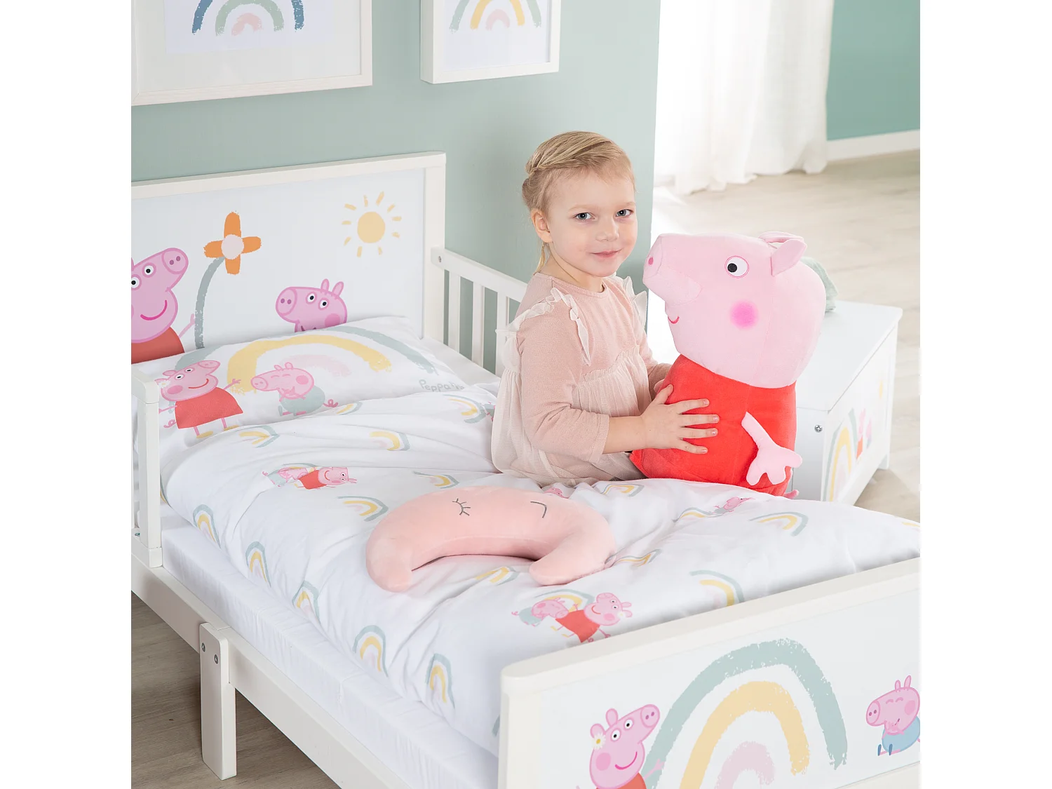 roba Lit complet thématique pour tout-petit, 70 x 140 cm Peppa Pig
