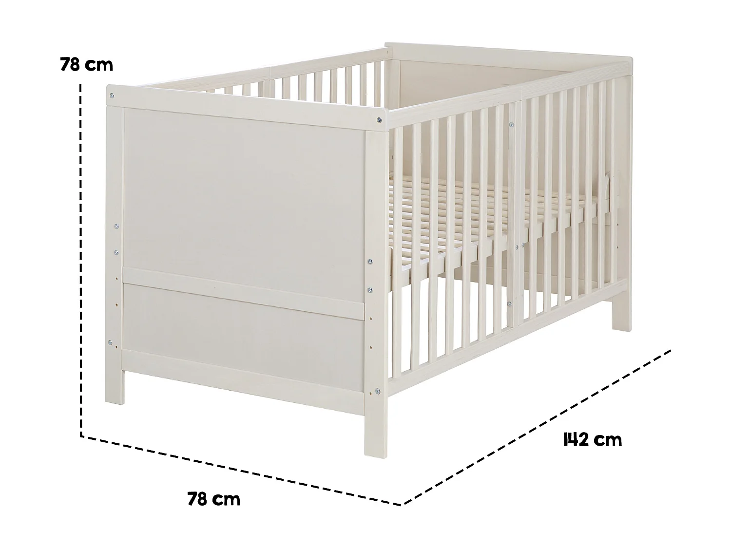 roba Lit évolutif pour enfant 70 x 140 cm Maren