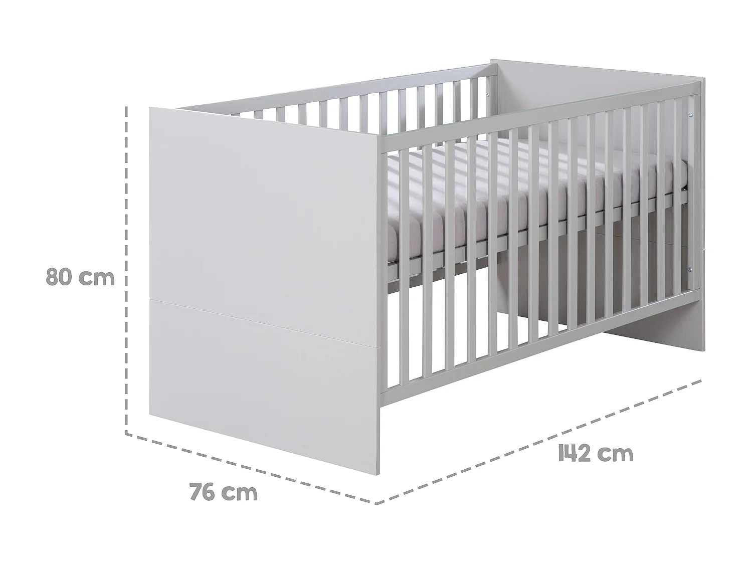 roba Lit évolutif pour enfant 70 x 140 cm Lea