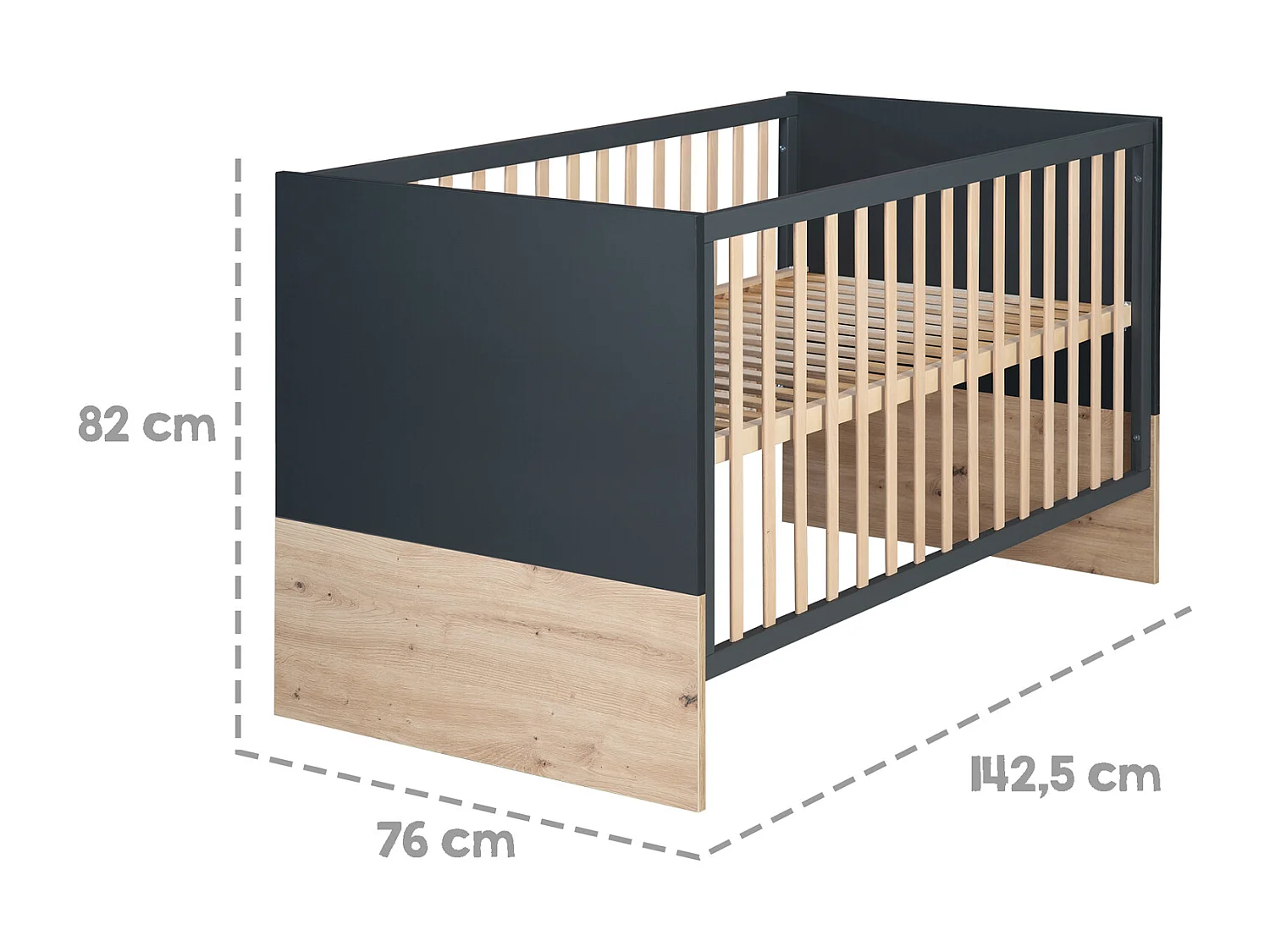 roba Lettino evolutivo per bambini 70 x 140 cm Moritz