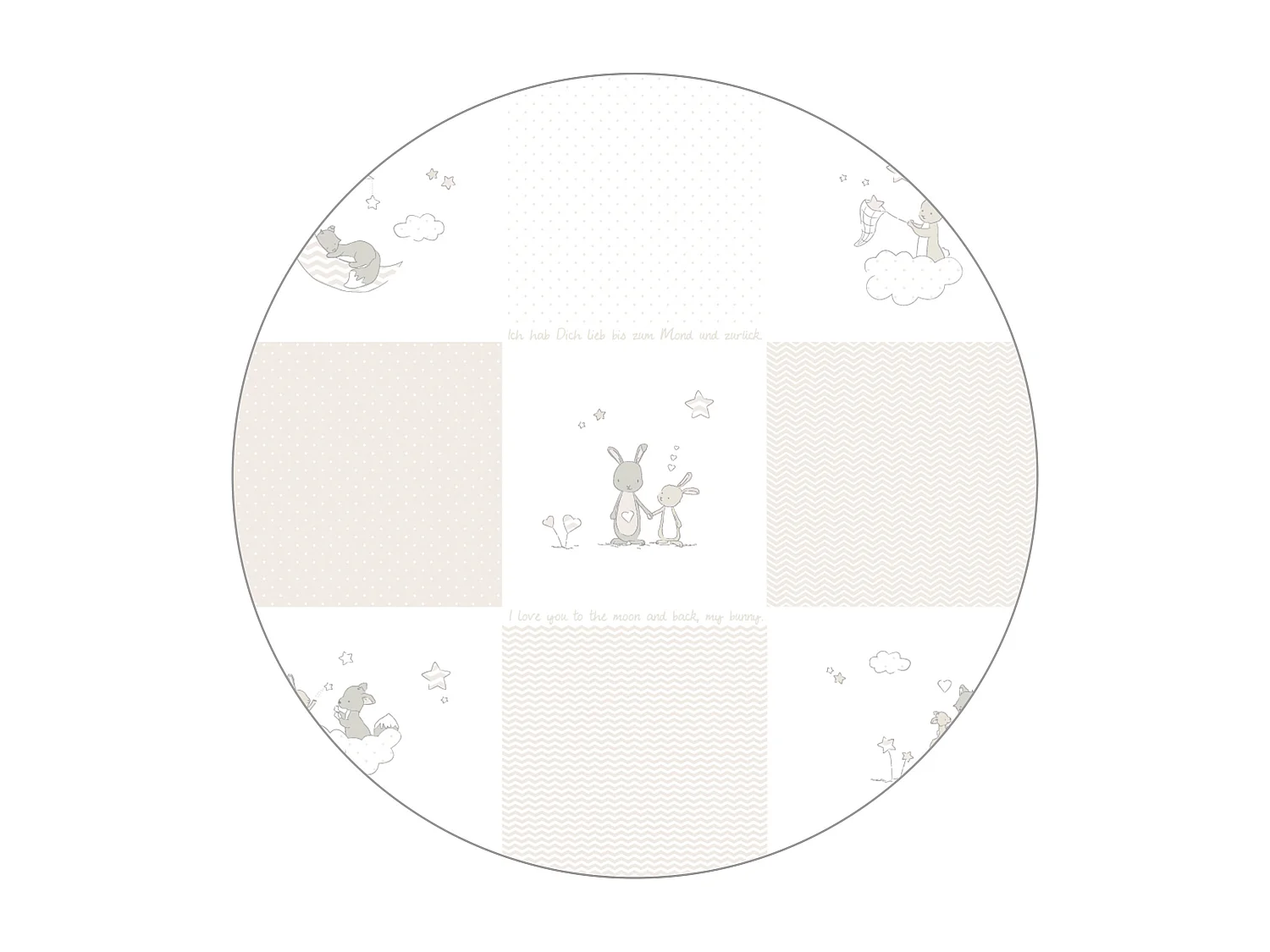 roba Ensemble complet lit bébé et enfant Fox & Bunny