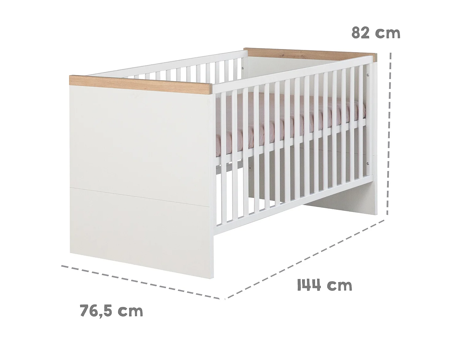 roba Lit évolutif pour enfant 70 x 140 cm Lumo