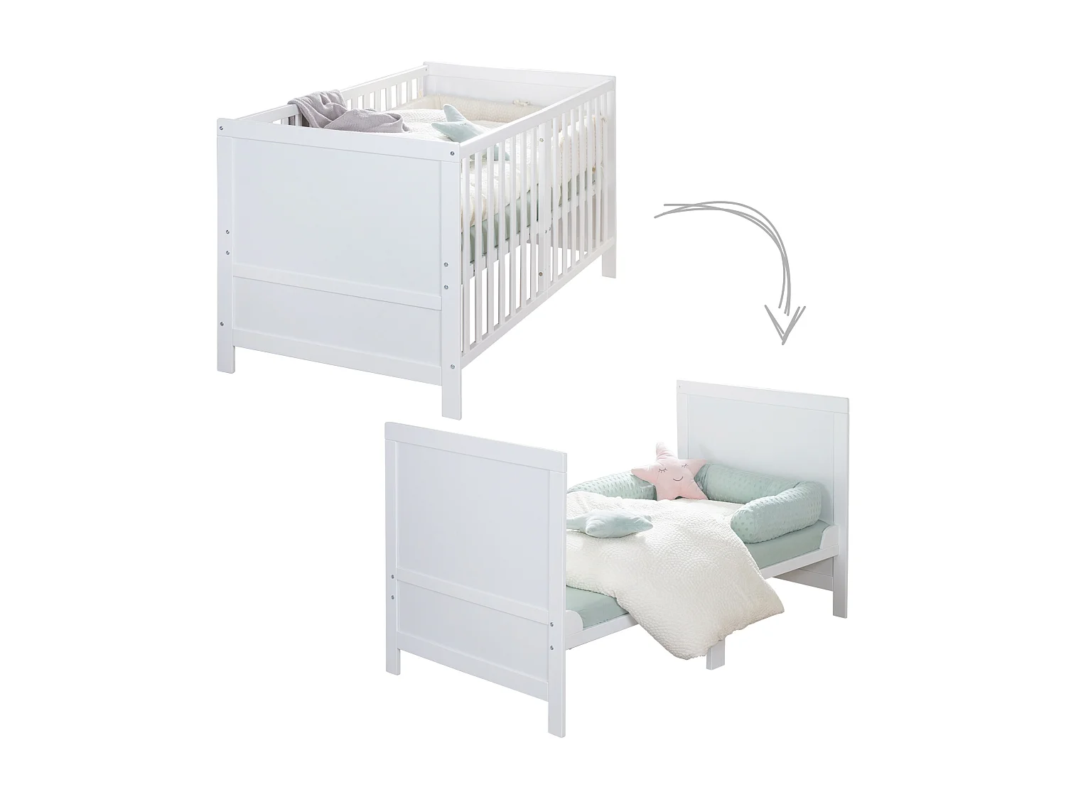 roba Lit bébé EASY SLEEP 70 x 140 cm II