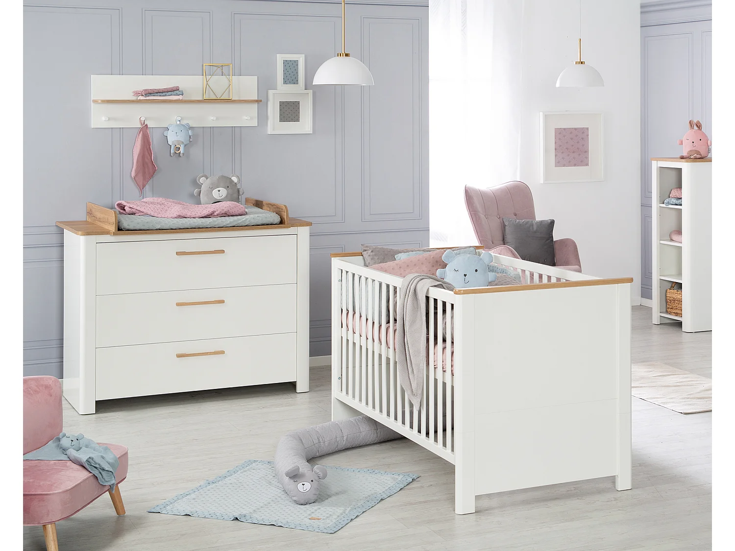 roba Ensemble de chambre bébé Smile 3 pièces