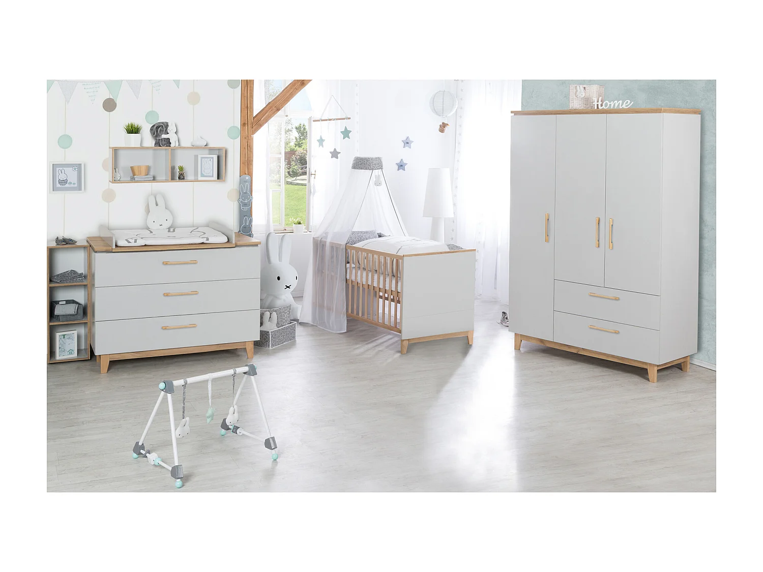 roba Ensemble de meubles pour chambre bébé Ava 2 pièces