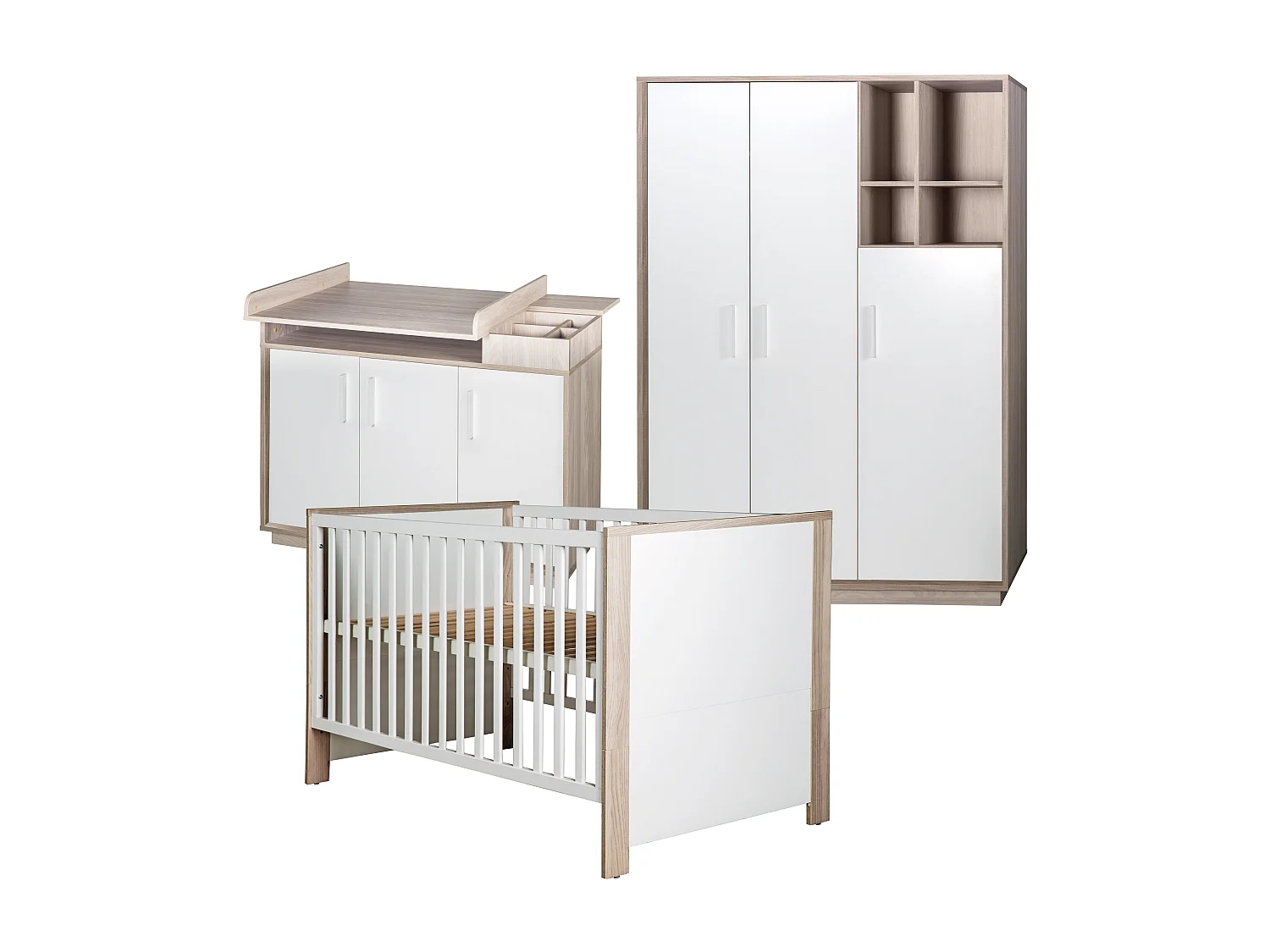 roba Ensemble de chambre bébé Caro 3 pièces
