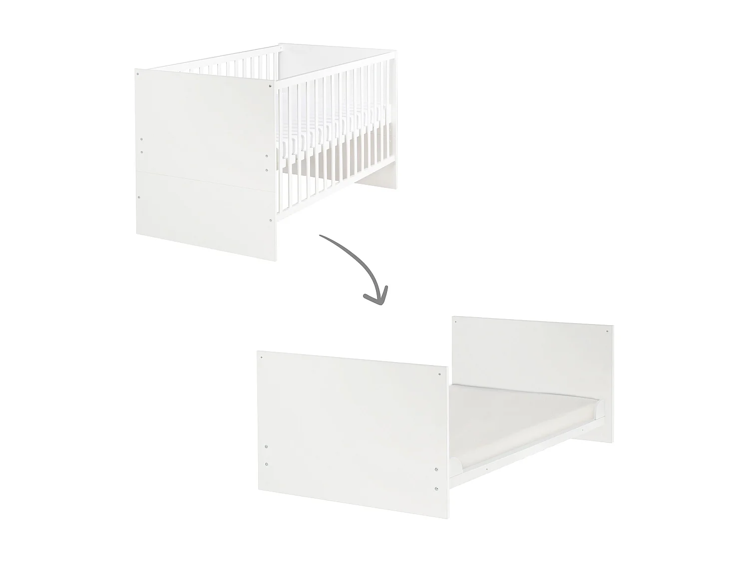 roba Lit évolutif pour enfant 70 x 140 cm Anton