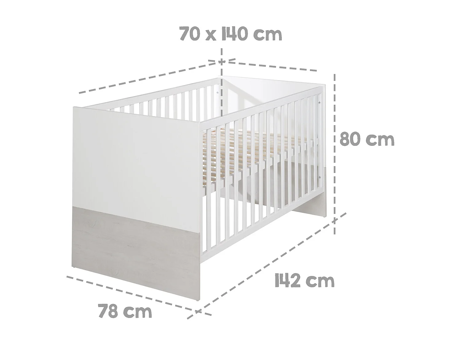 roba Ensemble de chambre bébé Malo 2 pièces