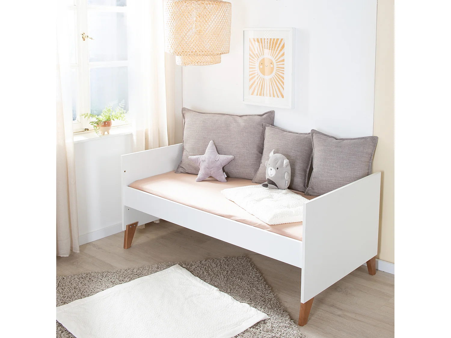 roba Kombi-Kinderbett 70x140 cm Ole