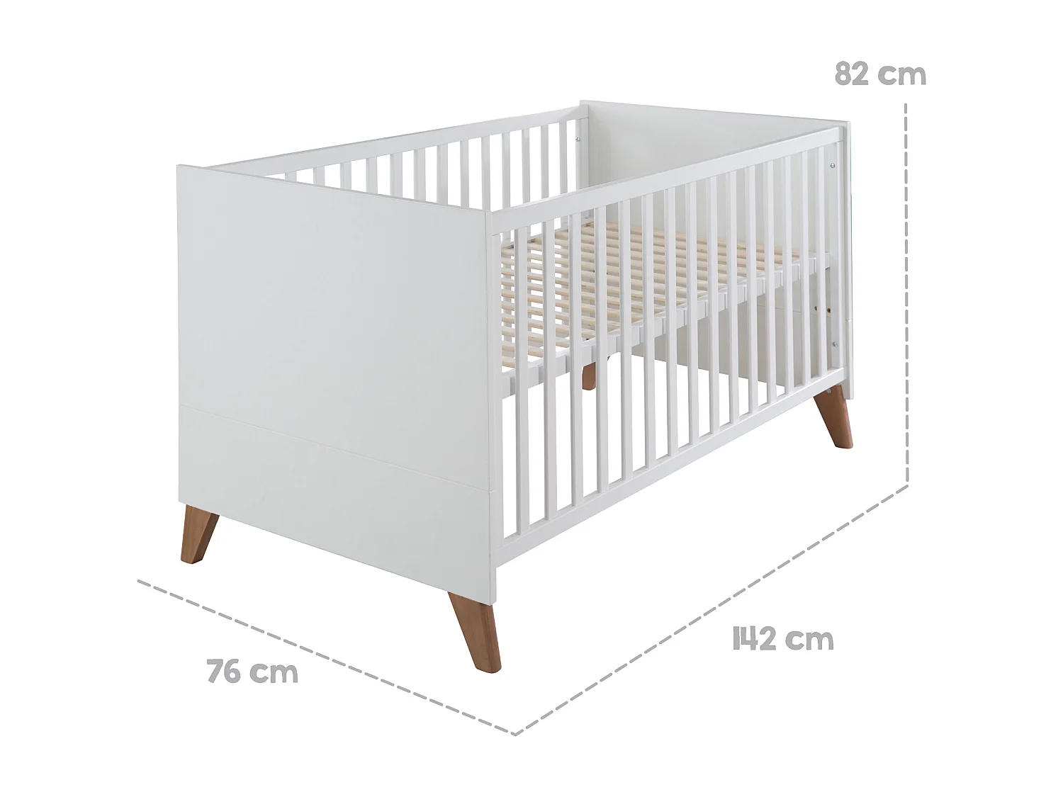 roba Kombi-Kinderbett 70x140 cm Ole