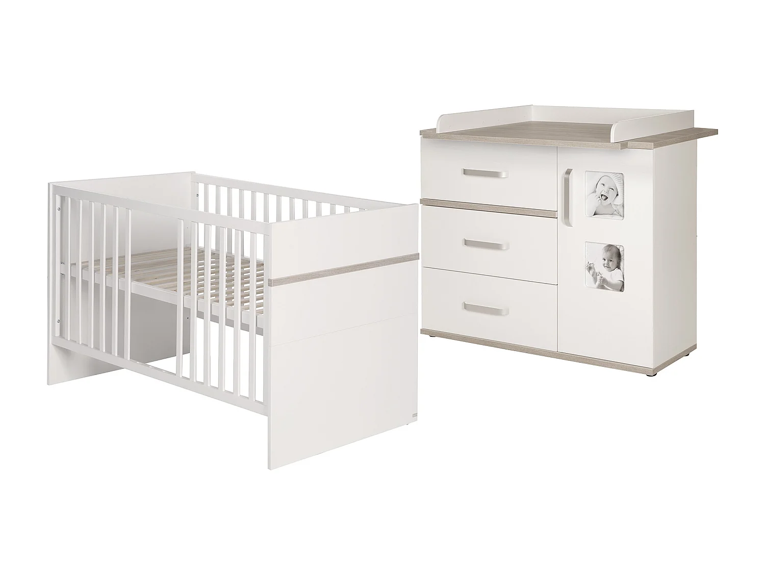 roba ensemble de meubles pour chambre de bébé « Moritz » 2 pièces large
