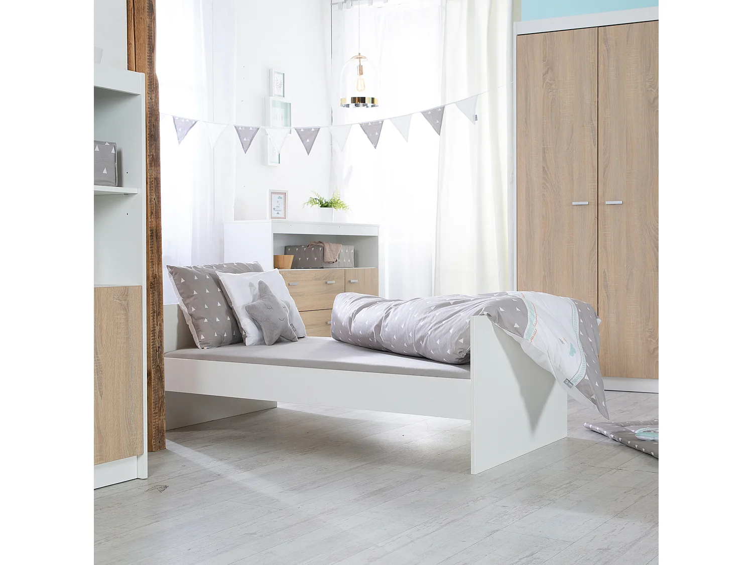 roba Ensemble de meubles pour chambre bébé Moritz 2 pièces large