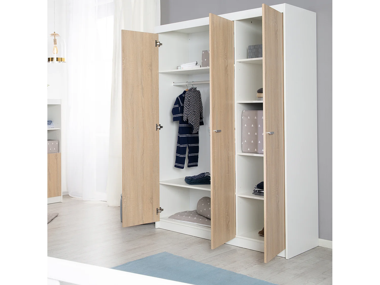 roba Ensemble de meubles pour chambre bébé Moritz 2 pièces large