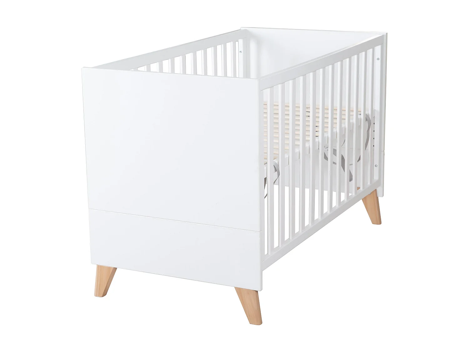 roba Lit bébé et lit cododo 60 x 120 cm Leon