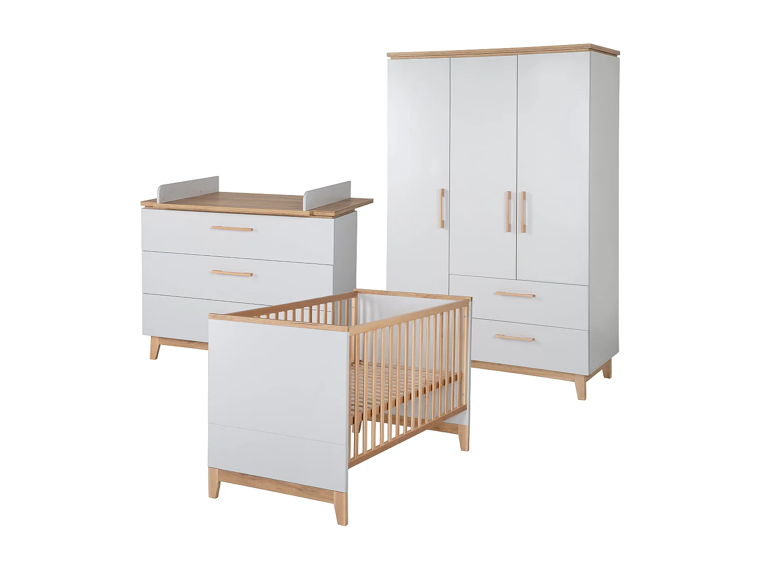 roba Ensemble de chambre bébé Finn 3 pièces