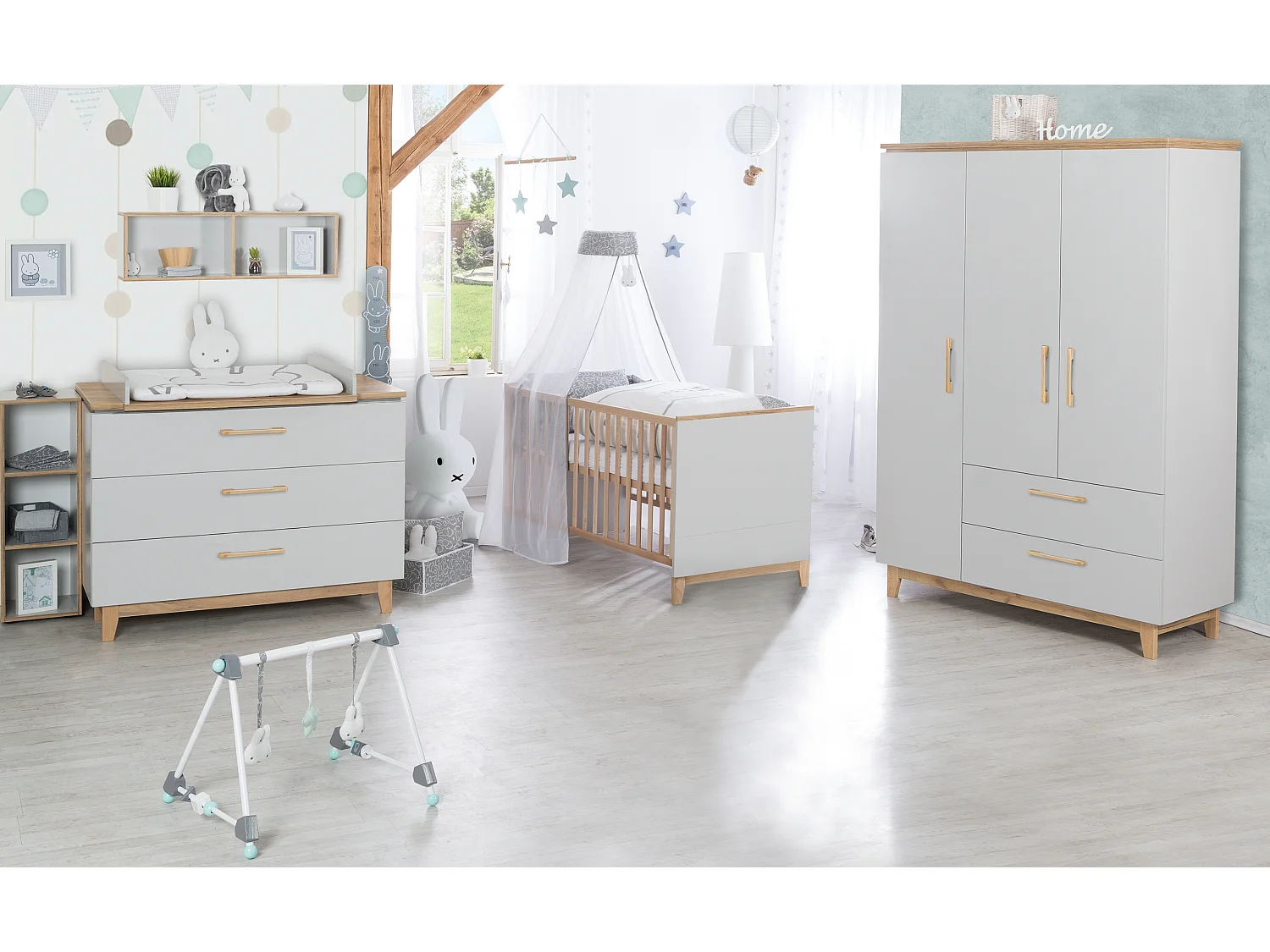 roba Ensemble de chambre bébé Finn 3 pièces