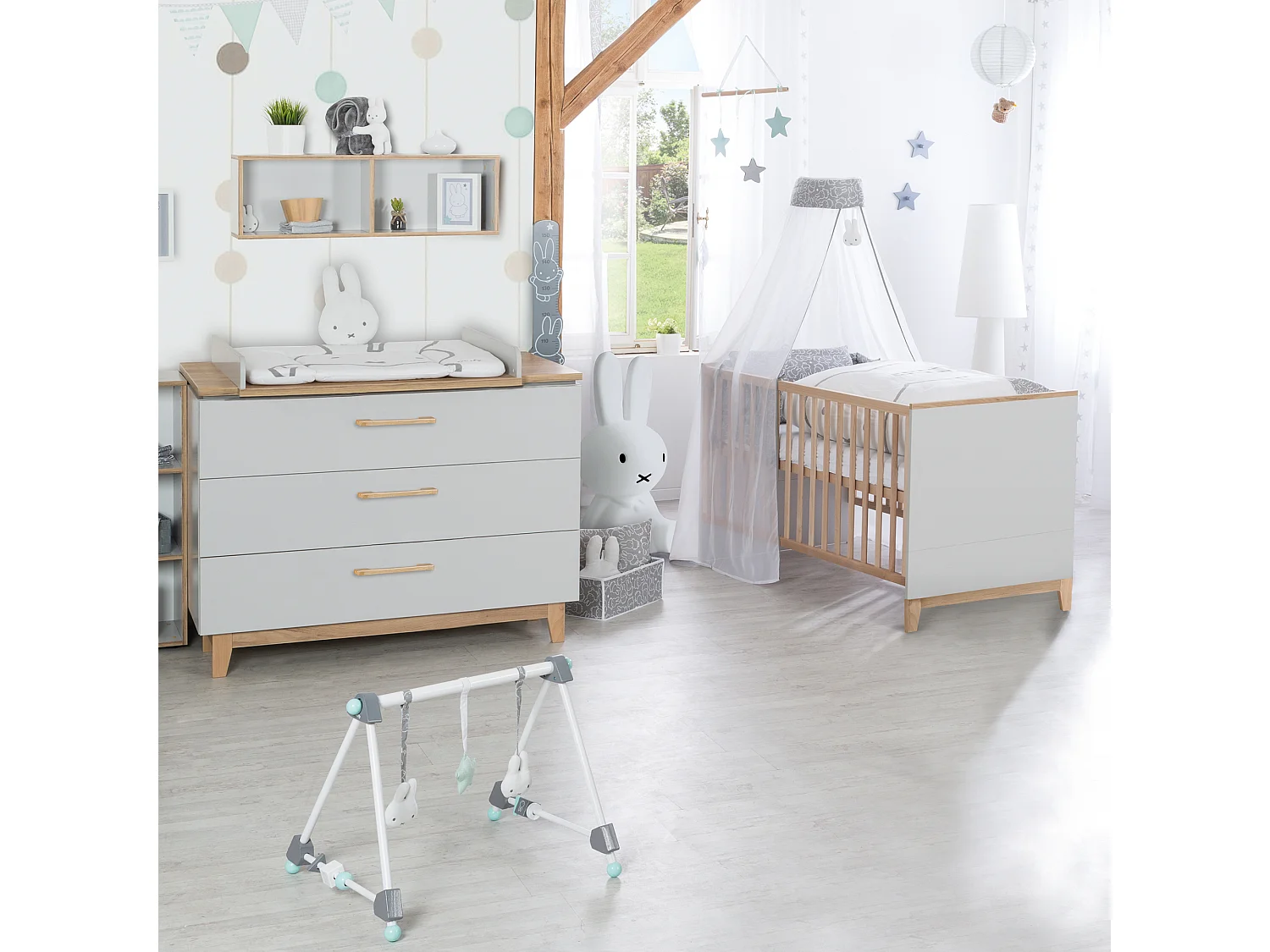 roba Ensemble de chambre bébé Finn 3 pièces