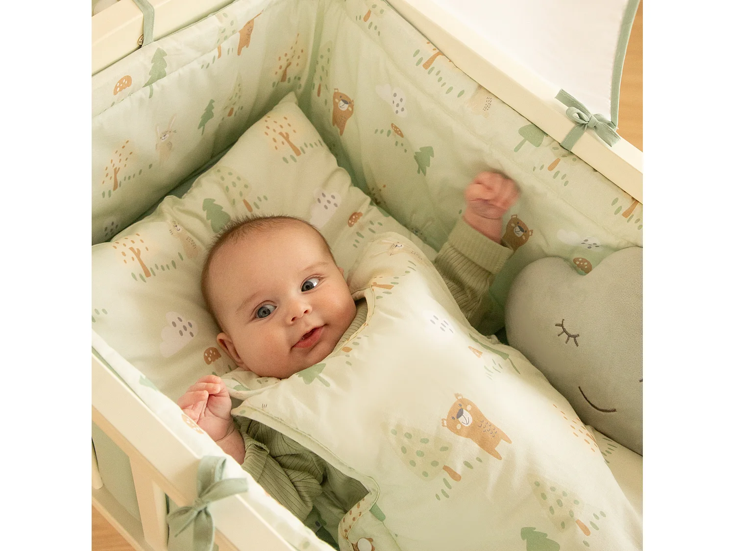 roba Ensemble complet de lit, 70 x 140 cm Woodland Buddies