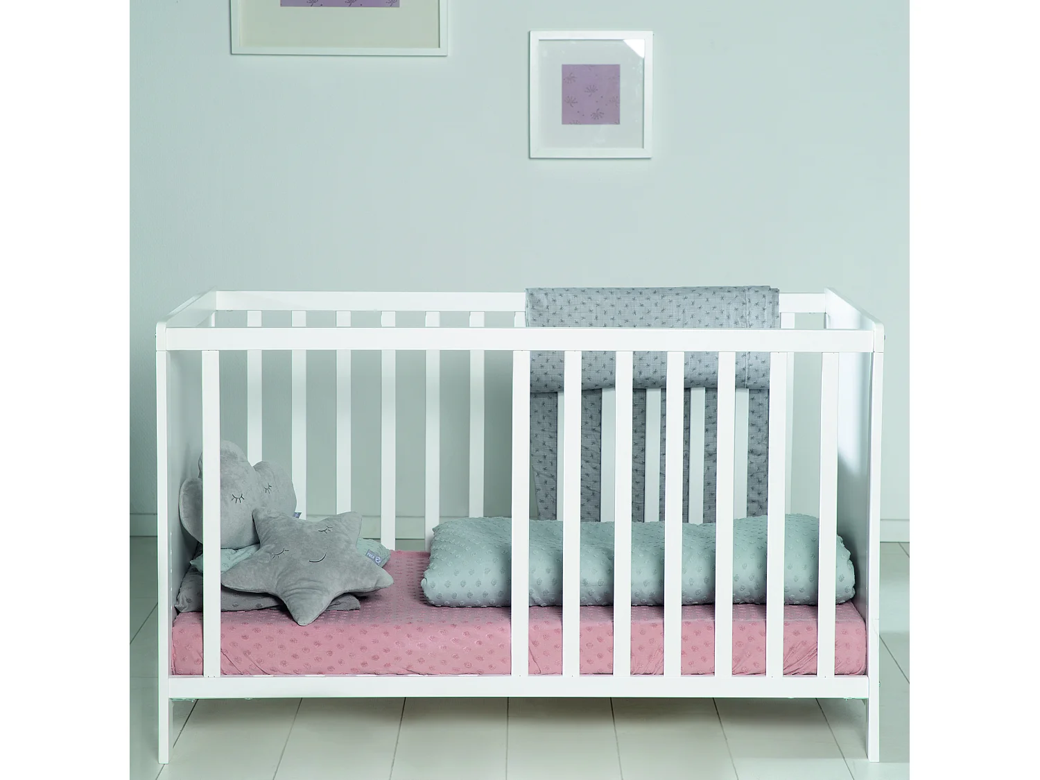 roba Ensemble de meubles pour chambre bébé roba Style gris 2 pièces