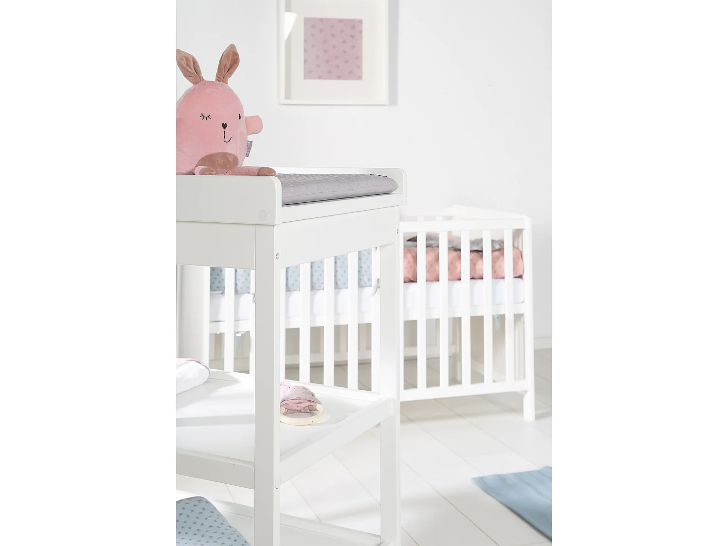 roba Ensemble de meubles pour chambre bébé roba Style gris 2 pièces