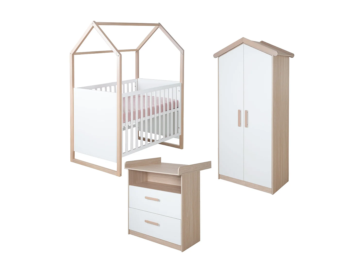 roba Ensemble de chambre bébé Maxi 3 pièces