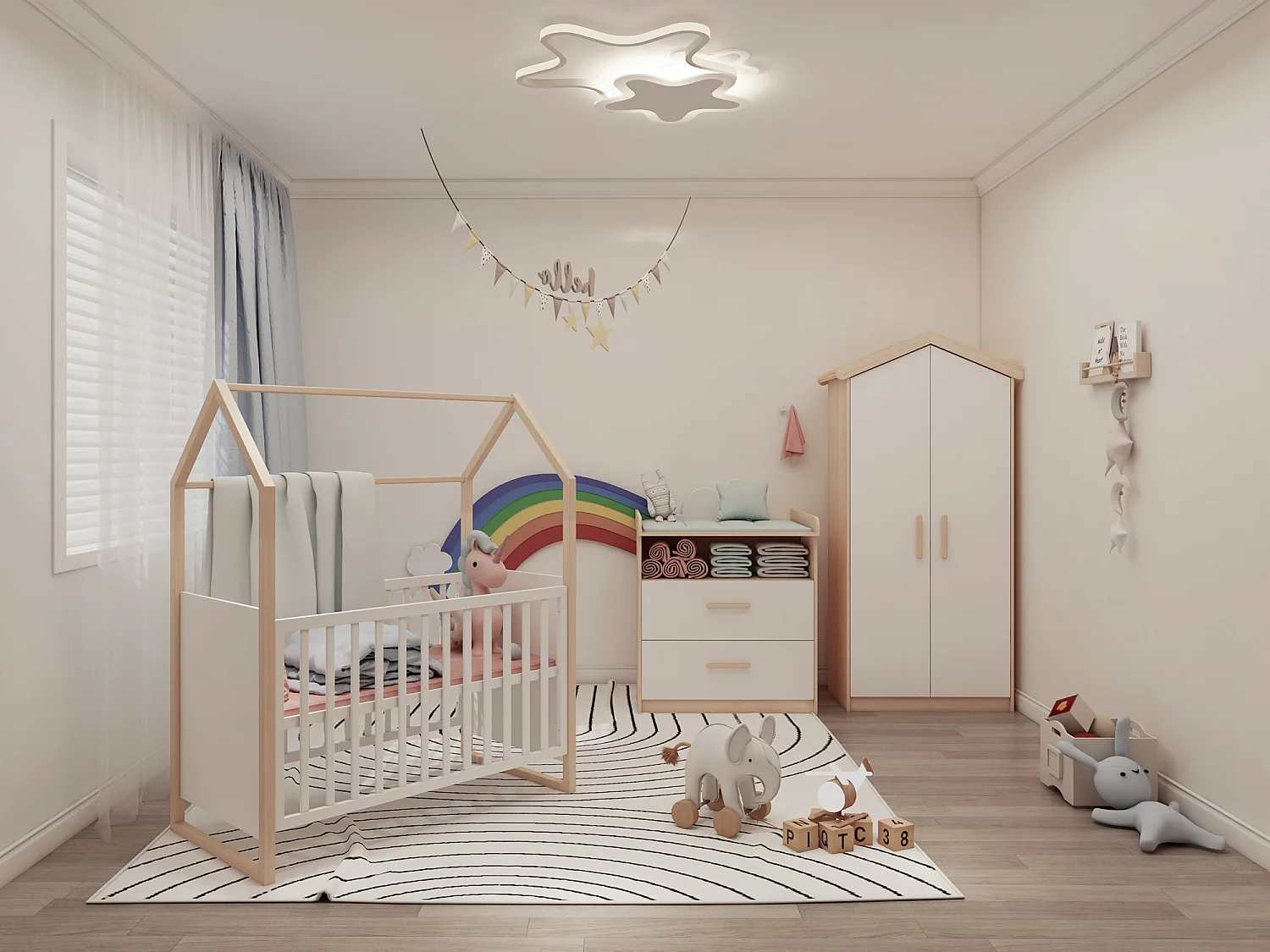roba Ensemble de chambre bébé Maxi 3 pièces