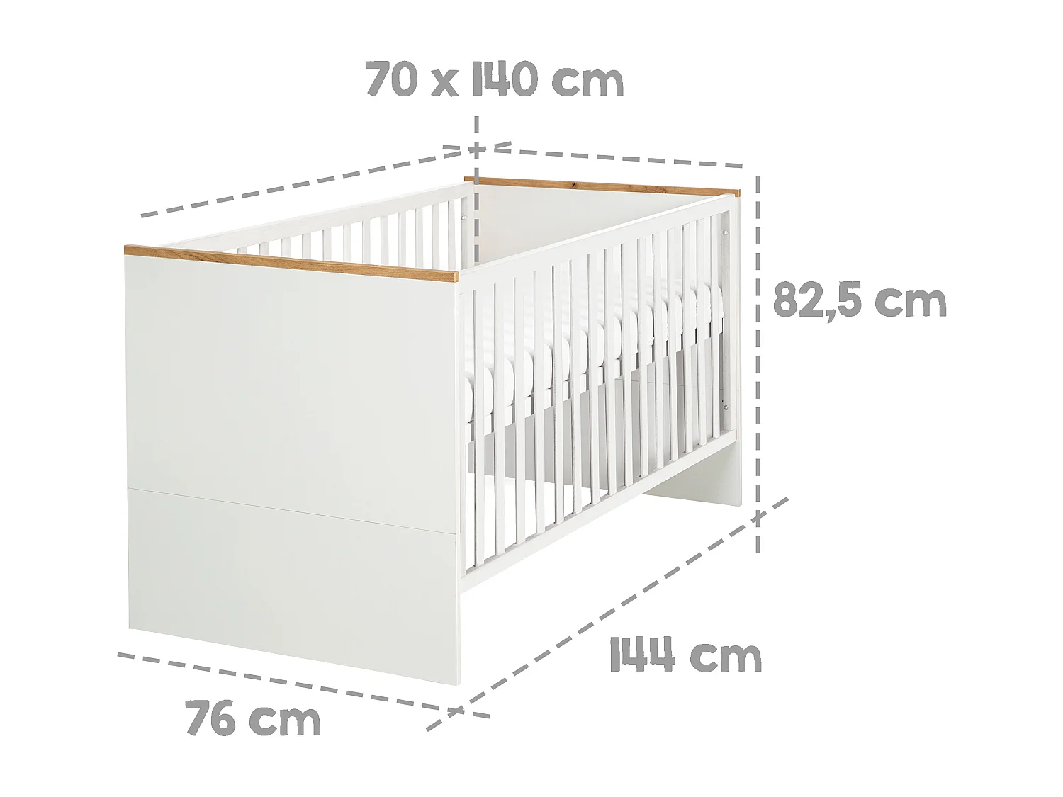 roba Ensemble de chambre bébé Maren 2 3 pièces