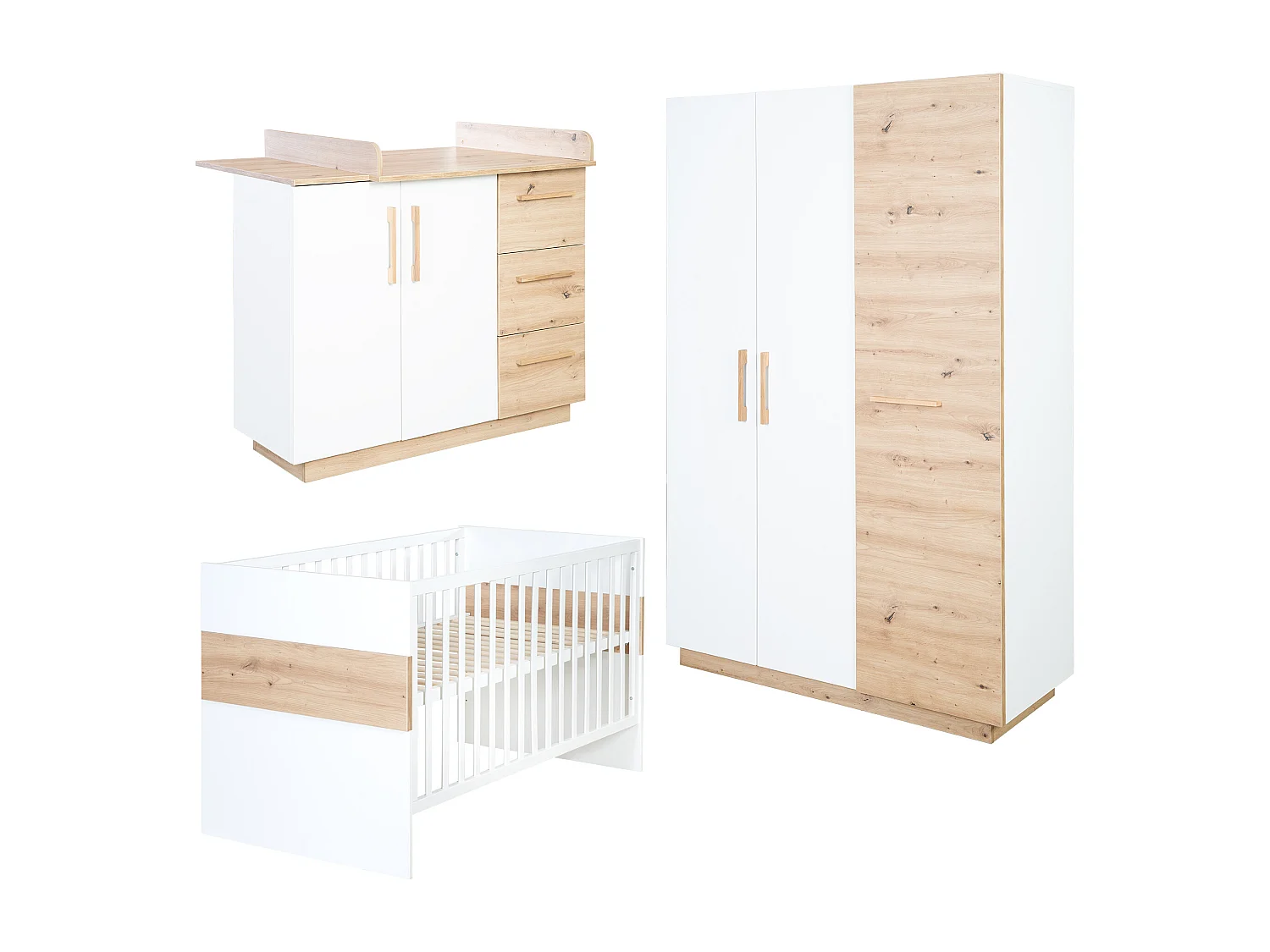 roba Ensemble de chambre bébé Lenn 3 pièces