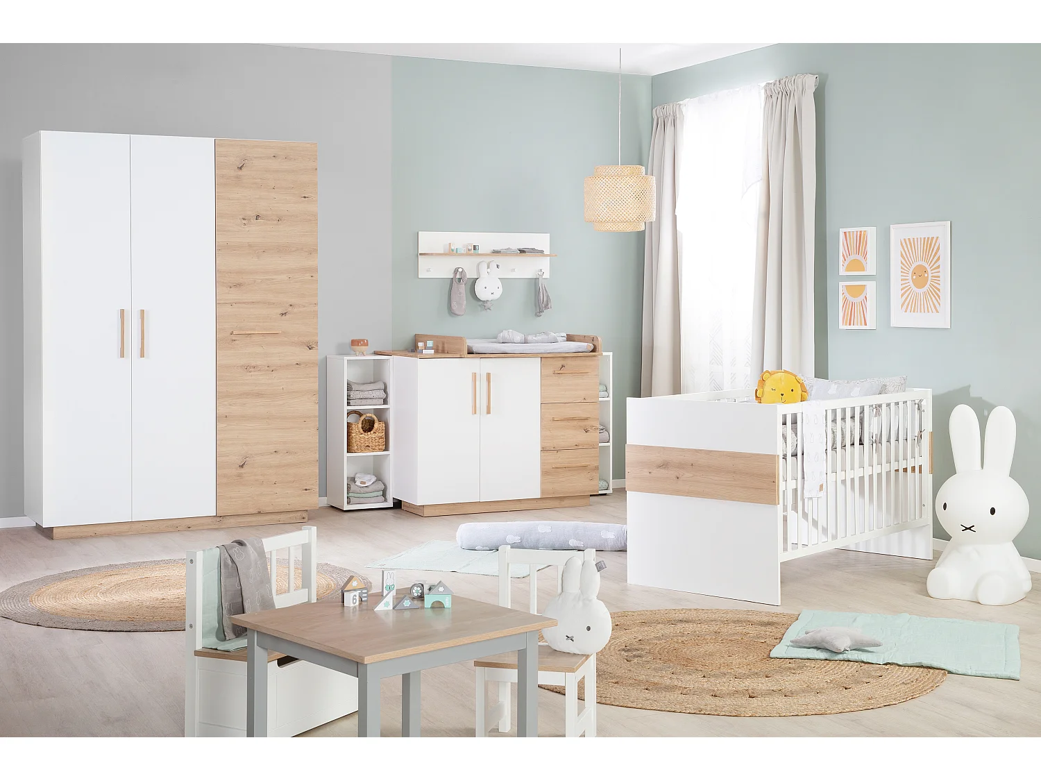 roba Ensemble de chambre bébé Lenn 3 pièces